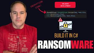 Building Ransomware in C#: AES File Encryption from Scratch