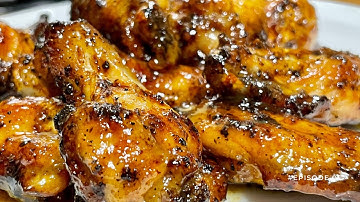 HONEY LEMON WINGS USING TRADER JOE