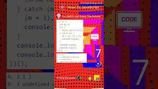 99% FAIL TO SOLVE THIS JAVASCRIPT INTERVIEW QUIZ IN 10 SECONDS!!! javascript questions Q#431 MCQ