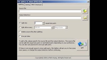 File Splitter and Joiner Free