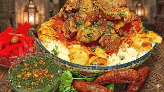 الفته على الطريقه المصريه! فته العيد 🐑 عجالي أو ضاني! بتركات هتشرفك وسط عيلتك 🤗