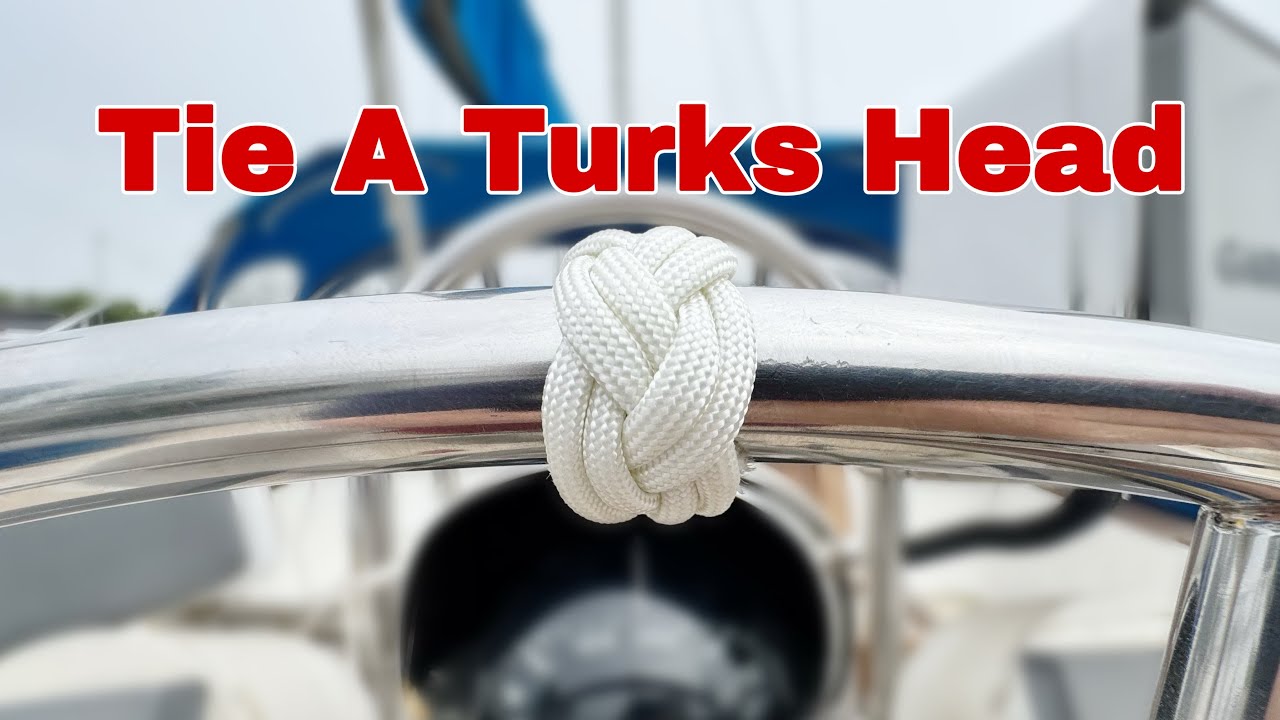 Tie a Turks Head Knot on your Ships Wheel | Quick and Easy | Learn to Tie a Sailors Knot