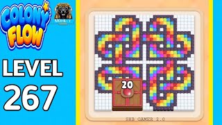 🐜 Colony flow hard level 267 solution and walkthrough for gameplay 