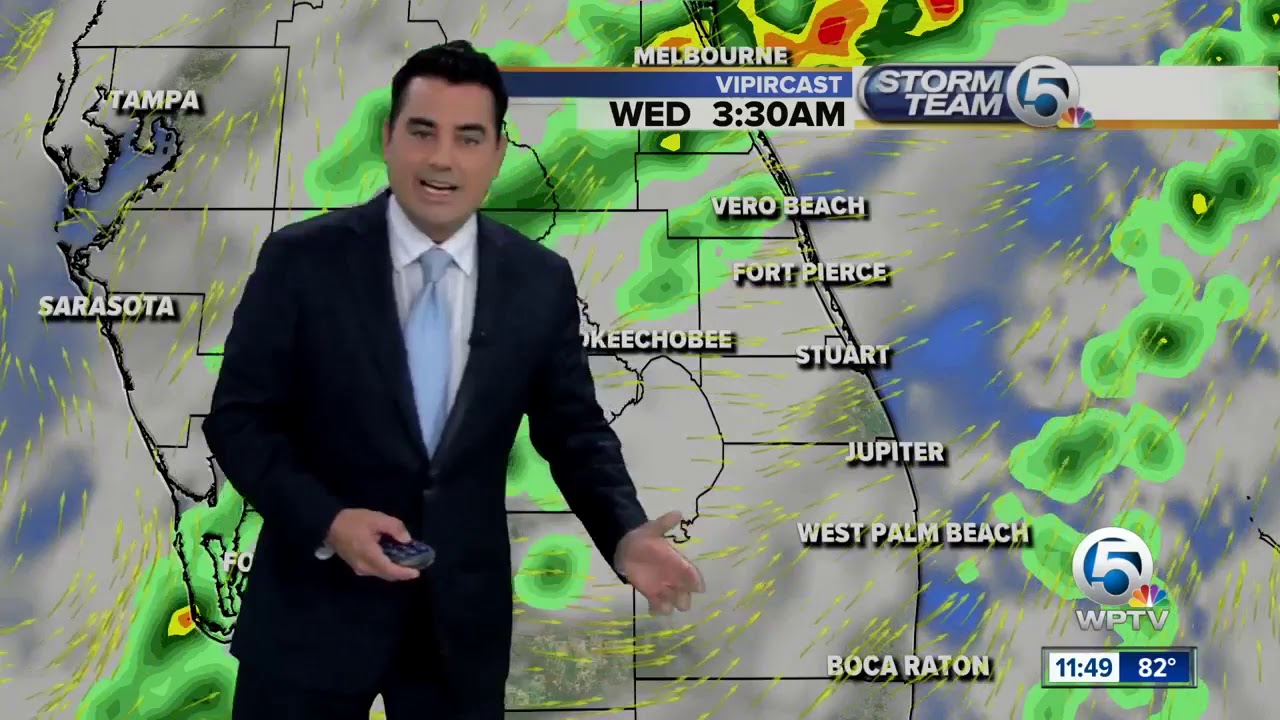 Monday afternoon forecast - YouTube