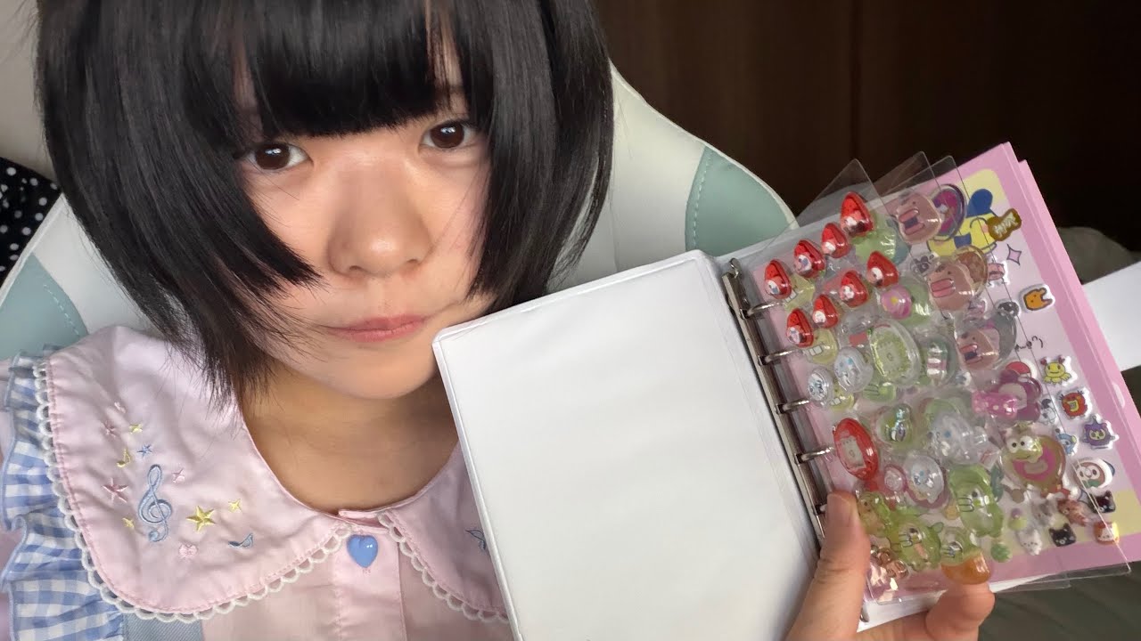 ASMR ゆる動画🐱 シール帳紹介