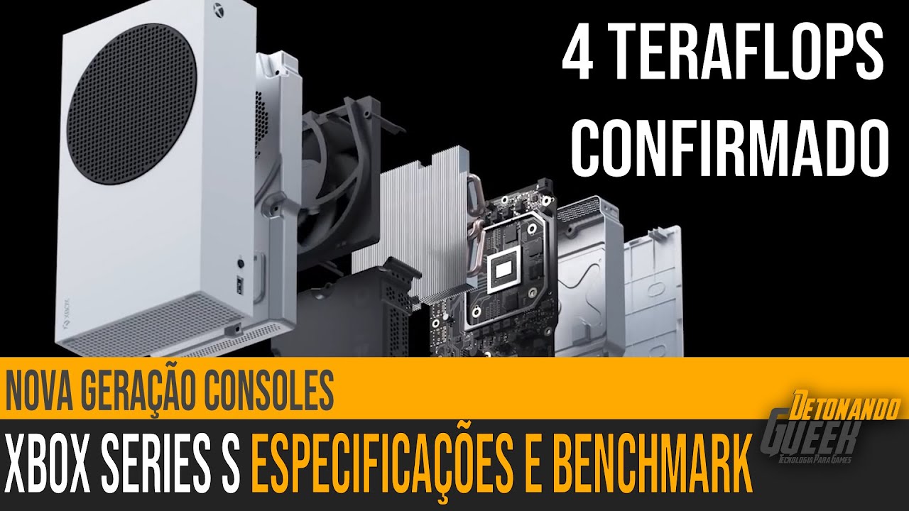 Xbox Series S Revelado Especificações Oficiais e Testes de Benchmark ...