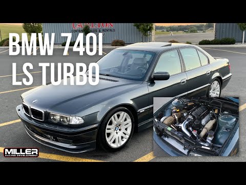 600whp+ BMW 740i e38 LS स्वैप टर्बो | वॉक-अराउंड और क्रूज़