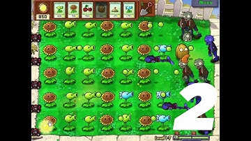 Plants vs  Zombies - Gameplay Walkthrough Part 2 - (PC, Android, iOS)
