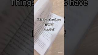 Things readers have NEVER heard of #booktok #booktube #relatable #books #reading #bookish