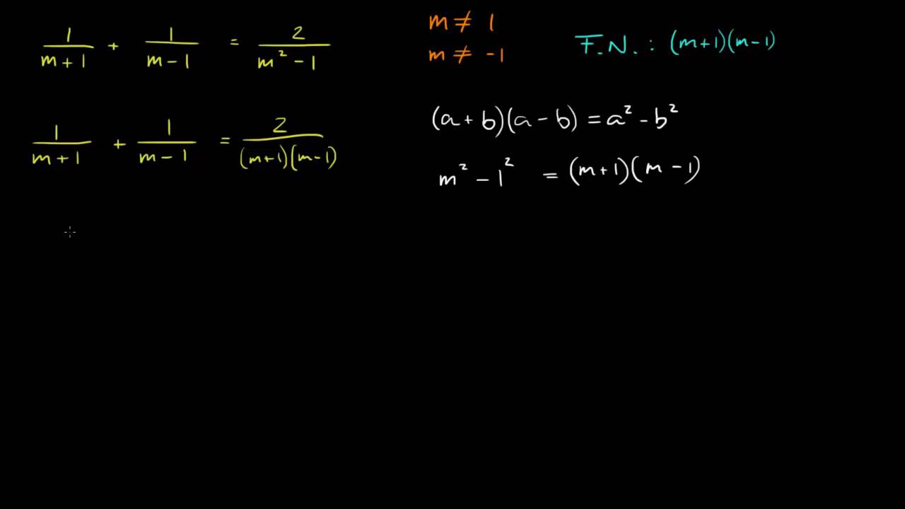 1.8 - Rasjonale likninger 2 - Falske løsninger (R1)
