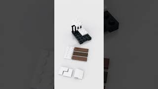 The Perfect Micro LEGO Bed: 17 Pieces Challenge