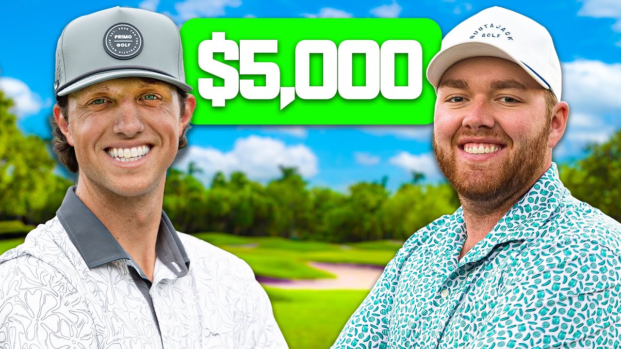 I Challenged Grant Horvat To A $5000 Golf Match