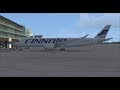 Helsinki Vantaa Intl EFHK To Tokyo Narita Intl RJAA FSX Finnair A350
