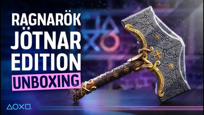 God of War Ragnarok Edition Mjolnir Hammer Replica Thor Box New Collectors  Game