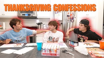 REACTING TO THANKSGIVING CONFESSIONS