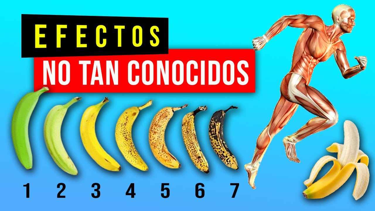 🍌QUÉ PASA EN EL CUERPO si como BANANA en AYUNAS A DIARIO 👉 beneficios y riesgos del plátano 😳