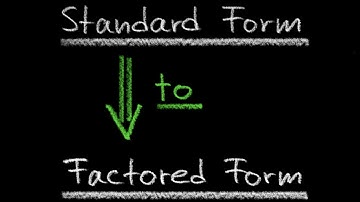Convert Quadratic Functions From Standard Form to Factored Form (Example) | The Westcoast Math Tutor