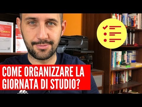 Video: Come organizzare la giornata: 13 passaggi (con immagini)