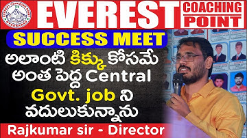 The Reason for quitting my job - Rajkumar sir