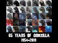 65 YEARS OF GODZILLA. happy birthday Godzilla