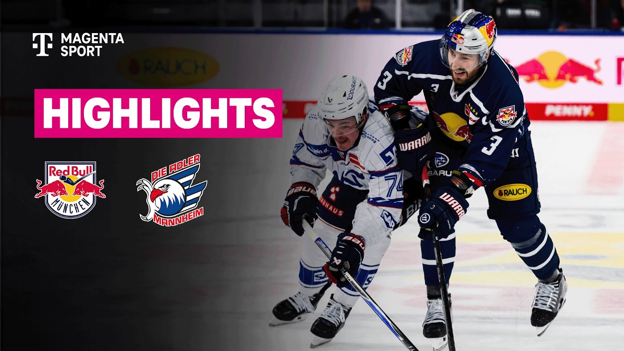 EHC Red Bull München - Adler Mannheim | PENNY DEL | MAGENTA SPORT