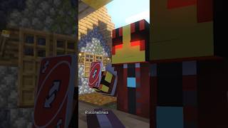 Uno Battle - Minecraft Animation #minecraft #shorts