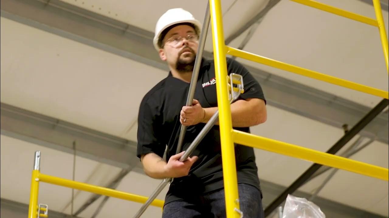 How To Disassemble the BilJax Rolling Scaffolding Tower YouTube