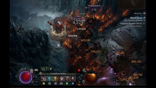 Diablo 4 HELLHAMMER Upheaval HotA Charge Barb BITI Run #3 02/25/24 - 1 Uber (Melted Heart of Selig) screenshot 2