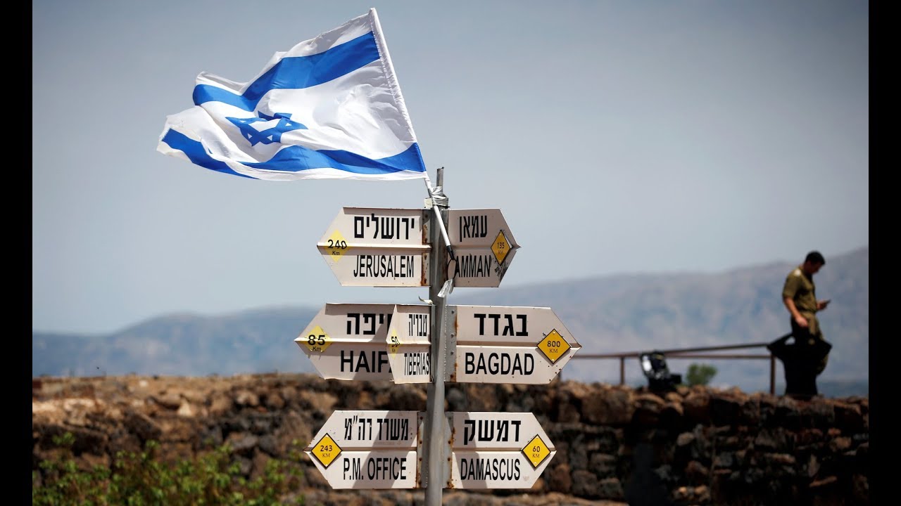 Trump's support for Israeli Golan Heights draws global anger