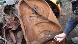 MTD Brands 38 inch Deck Pulley to Lower Engine Pulley Belt Also Fits Murray Units After 2010 RESTORING Rebuilding Repairing an MTD Riding Lawnmower 42