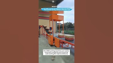 How to make express sorting accurate and efficient? This express sorting machine will do the trick