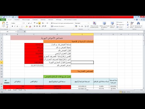    10 3 حساب خصائص جيومورفولوجية الأحواض