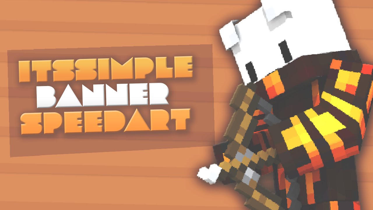 Itssimple Minecraft Banner Speedart I M Back Entry
