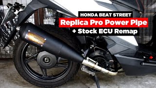 Honda Beat Street | Replica Pro Power Pipe + Stock ECU Remap