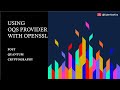 OpenSSL Tutorial Video-15 | Using OQSProvider