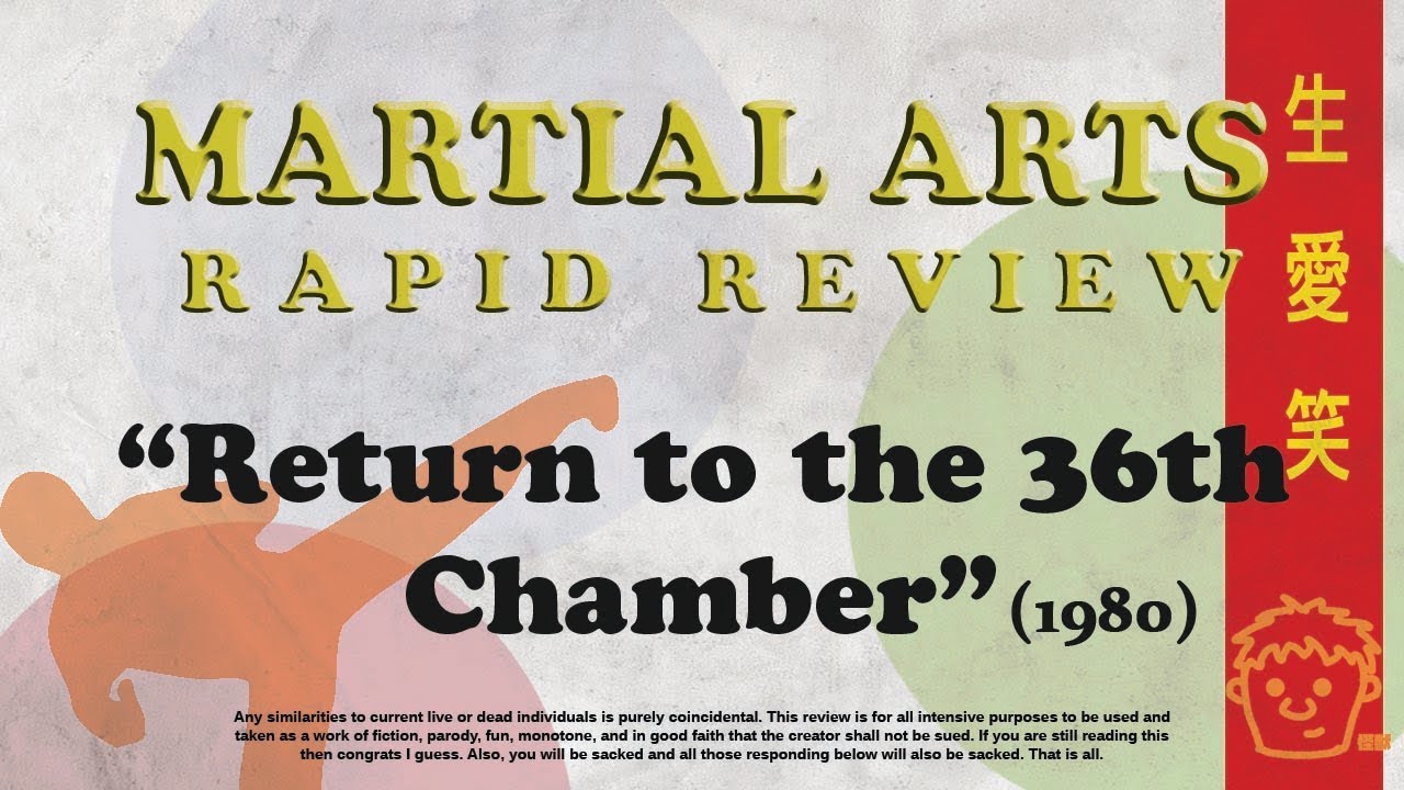 Martial Arts Rapid Review Return to the 36th Chamber (1980) YouTube