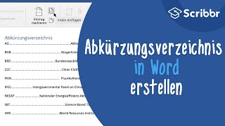 Abkürzungsverzeichnis In Word In 3 Schritten Erstellen Scribbr