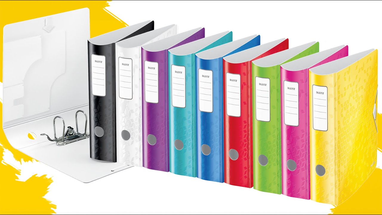 Leitz WOW Active Lever Arch File (82mm) Product Video (EN)