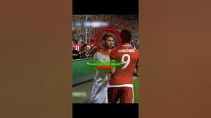 When Ramos & Pepe Tackle Ribery 🤯🔥