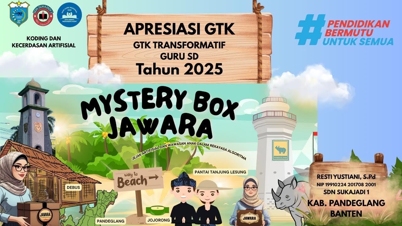 MYSTERY BOX JAWARA | APRESIASI GTK - GTK TRANSFORMATIF (Guru SD) Tahun 2025 