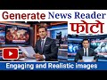 How To Get A Prompt for Engaging and Realistic News Reader Photos