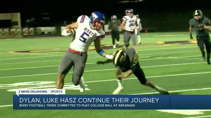 Bixby Twins Dylan and Luke Hasz Headed to Arkansas
