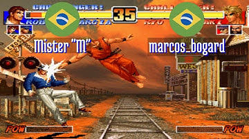 FT5 @kof96: Mister "M" (BR) vs marcos_bogard (BR) [King of Fighters 96 Fightcade] Oct 19