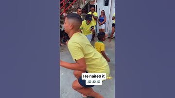 Thumbnail of His pigeon dance is too good 😂