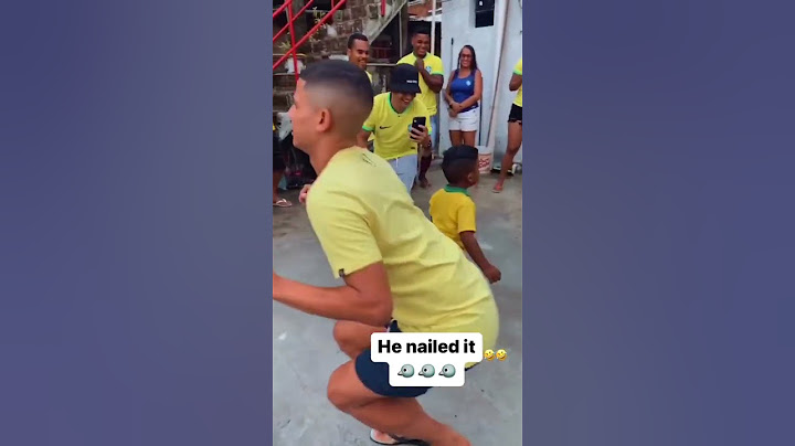 His pigeon dance is too good 😂