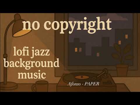coffee shop lofi jazz ☕ no copyright background music for work & studying