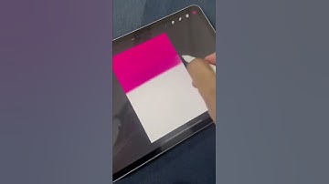 How to create gradient on procreate ! #shorts #share #shortvideo