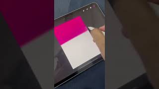How to create gradient on procreate ! #shorts #share #shortvideo