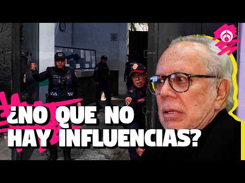 Luis de Llano leaves prison under heavy police escort