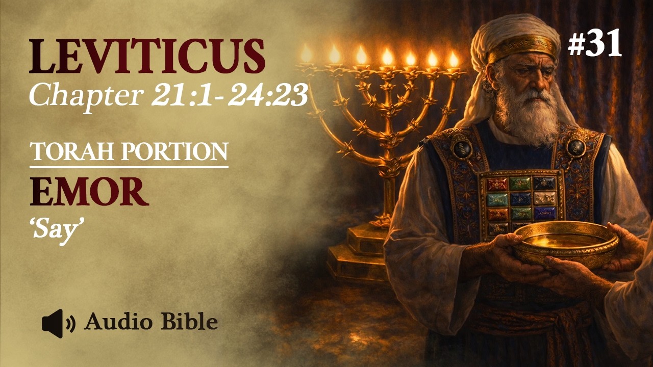 アラビア語・英語 聖書 Audio Bible] Torah Portion Emor - Say | Leviticus 21:1-24:23 - YouTube